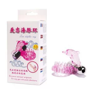 Delfiini ja nagadega vibreeriv peeniserõngas