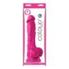 Dildo Colours firm 7″ roosa