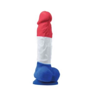 Dildo Colours Pleasures Tricolor 5″