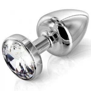 Diogol Anni Swarovski Butt plug Steel