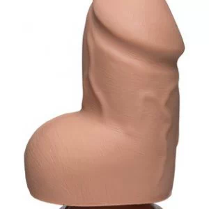 Doc Johnson The D Fat Ultraskyn 6 inch with Balls dildo