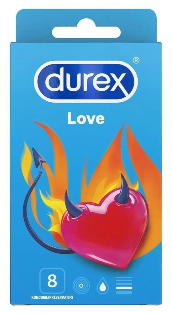 Durex Love 8 kondoomi
