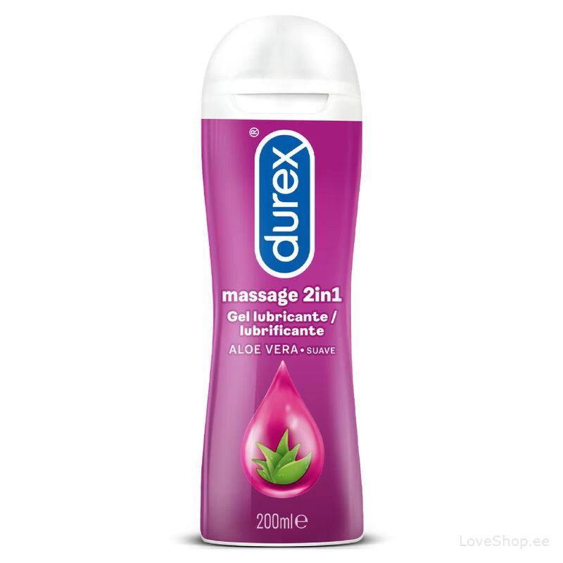 Durex Play 2in1 Aloe Vera massažigeel ja libesti