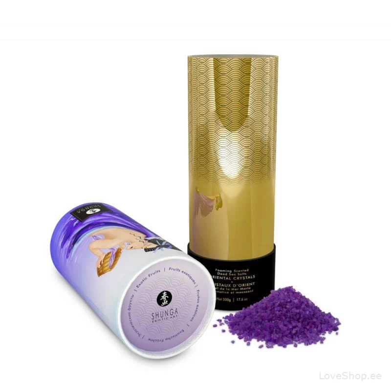 Eksootiliste puuviljade aroomiga vannisool Shunga (75 - 500g)