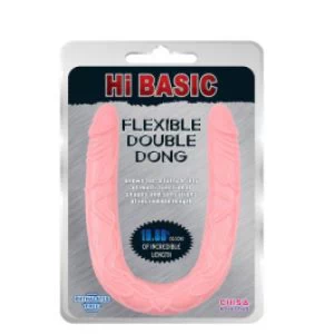 Elastne topeltdildo Hi Basic naturaalne
