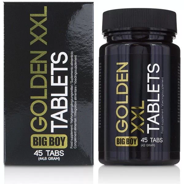 Erektsioonikapslid Big Boy Golden XXL