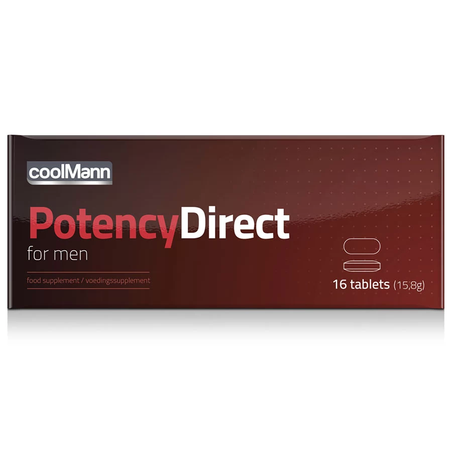 Erektsioonikapslid CoolMann PotencyDirect