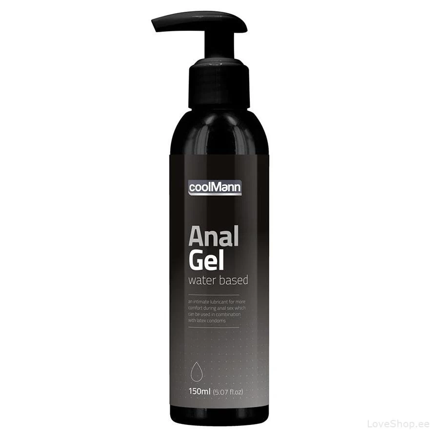 Eriti paks veebaasil anaalseksi libesti CoolMann Anal Gel