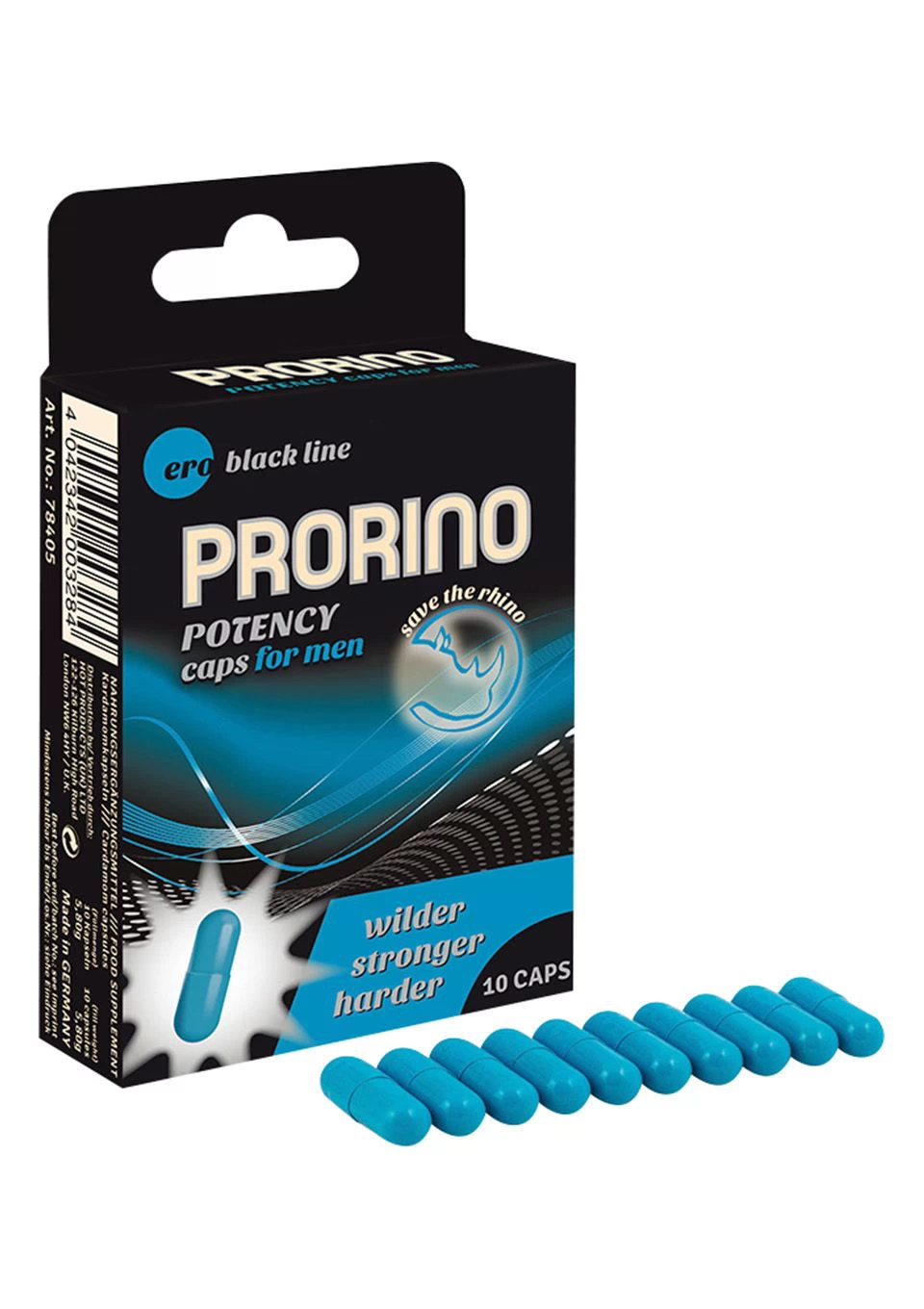 ERO PRORINO Potentsikapslid meestele 10tk