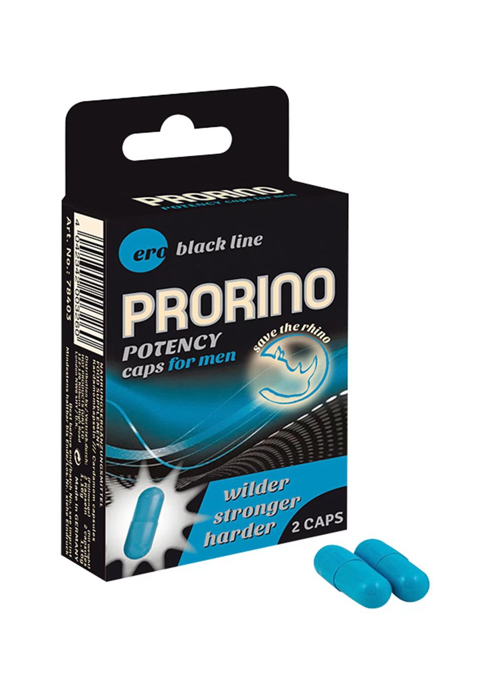 ERO PRORINO Potentsikapslid meestele 2tk