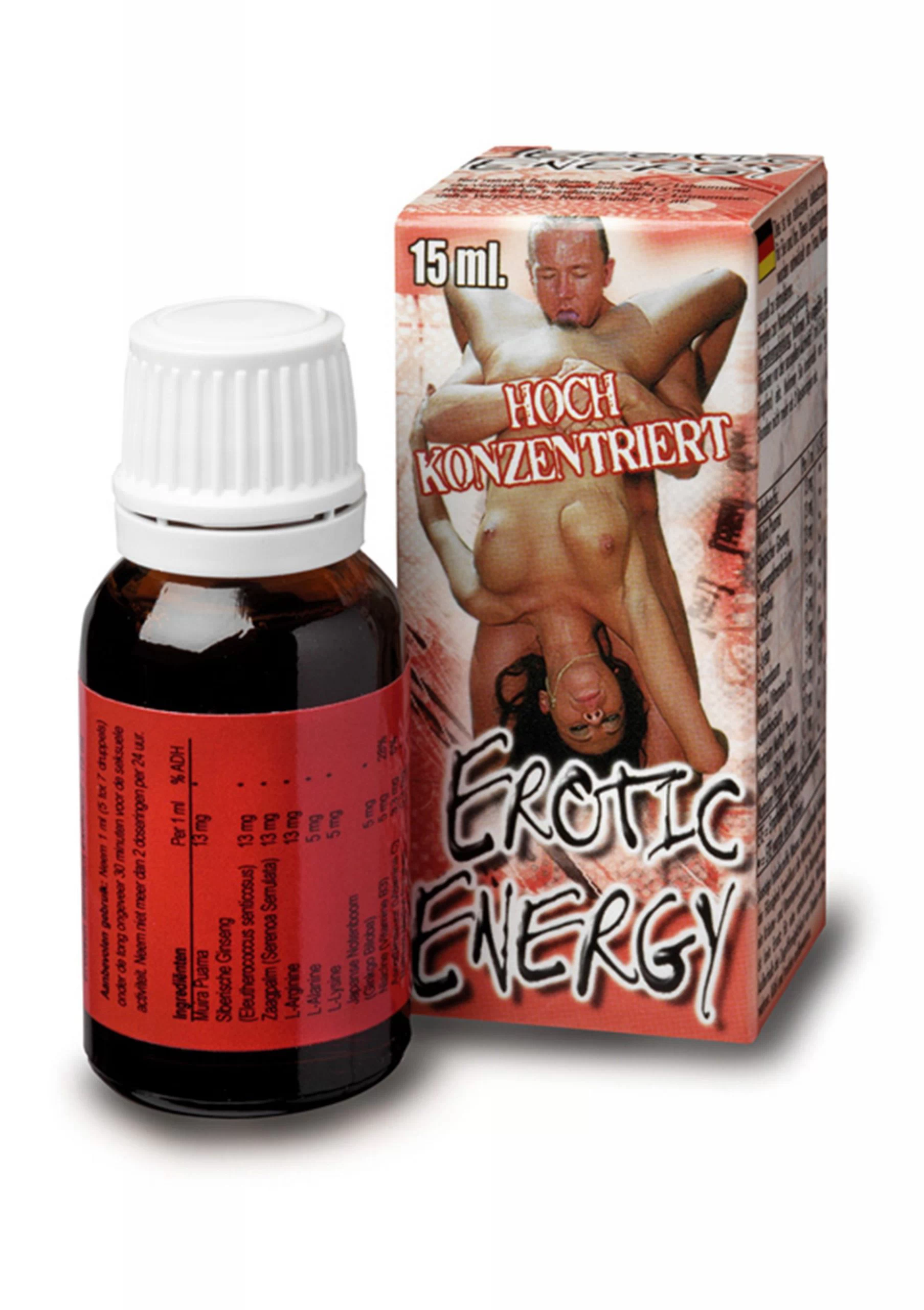 Erotic Energy vastupidavuse toetaja 15ml
