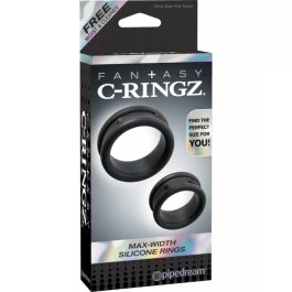 Fantasy C-Ringz peeniserõngad Max-with mustad