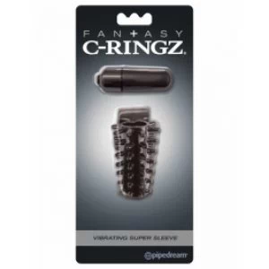 Fantasy C-Ringz vibratsiooniga peenisemansett must