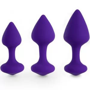 FeelzToys Bibi 3-piece Butt Plug Set