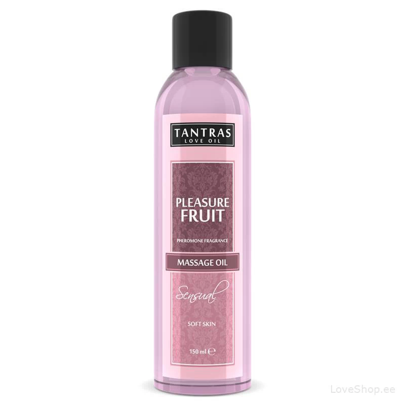 Feromoonidega massaažiõli Pleasure Fruit (erinevad puuviljad)