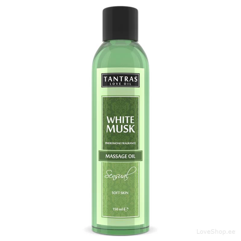 Feromoonidega massaažiõli White Musk (valge muskus)