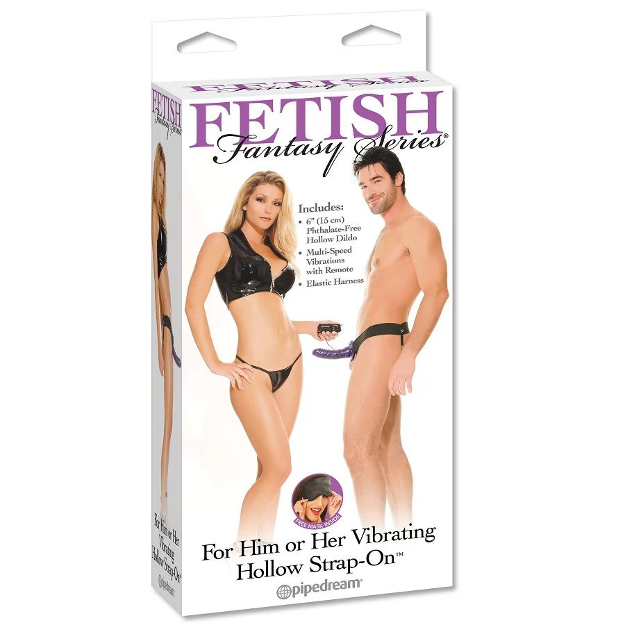Fetish Fantasy vibreeriv õõnes strap-on