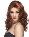 Fever Glamorous punakaspruun parukas