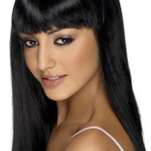 Fever Glamourama mustade parukas