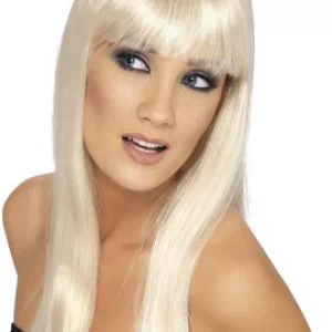 Fever Glamourama plaatina blondide parukas