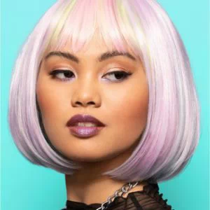 Fever Manic Panic Misty Rainbow Glam Doll parukas