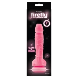 Firefly pimedas helendav 5" roosa dildo