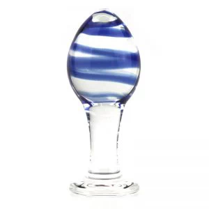 Galaxy Klaasist anaaltapp sinine/läbipaistev