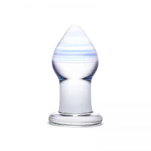 Gläs – Amethyst Rain Glass Butt Plug