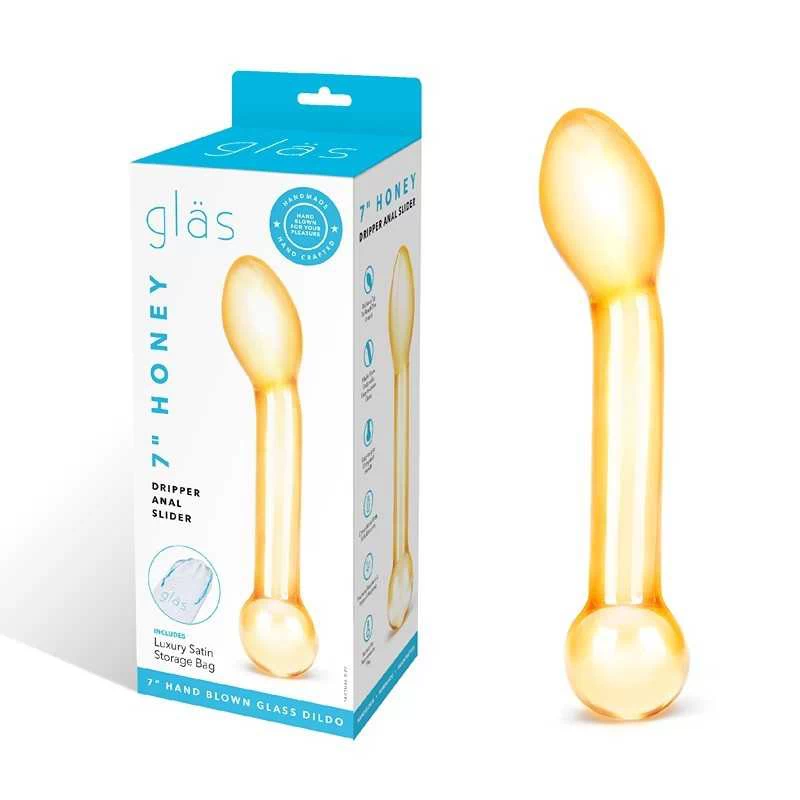 Gläs - Honey Dripper Glass Anal Slider - Image 6