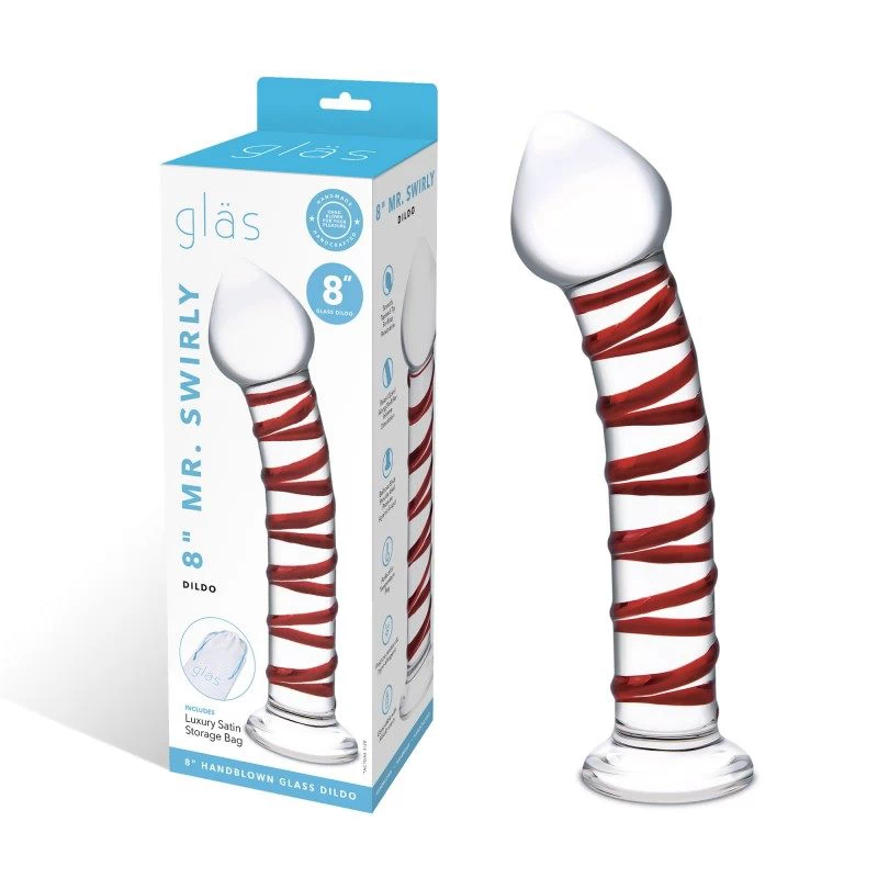 Glas - Mr. Swirly Dildo 20,3 cm - Image 7