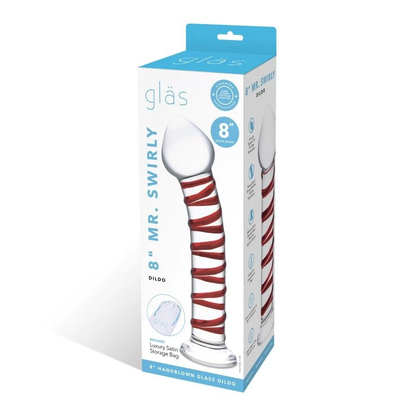 Glas - Mr. Swirly Dildo 20,3 cm - Image 8