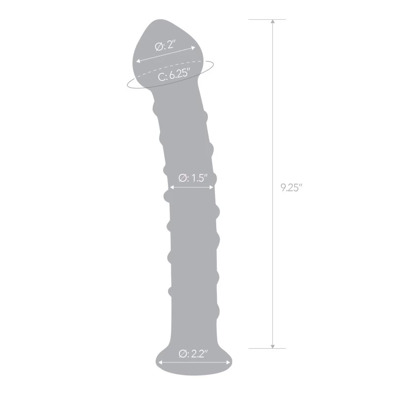 Glas - Mr. Swirly Dildo 25,5 cm - Image 3