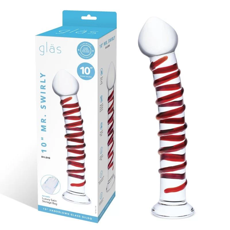 Glas - Mr. Swirly Dildo 25,5 cm - Image 7