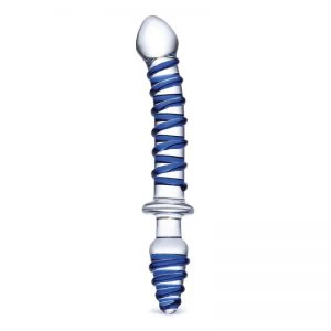Glas – Mr. Swirly Double Ended Glass Dildo & Butt Plug
