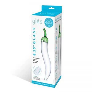 Glas – Naturals Chili Pepper Glass Dildo