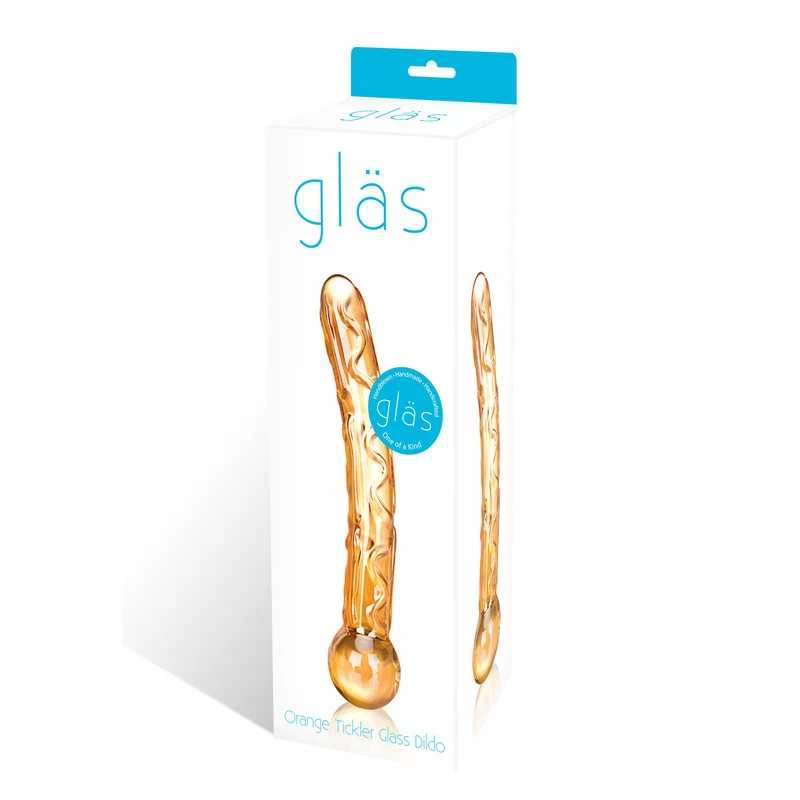 Gläs - Orange Tickler Glass dildo - Image 2