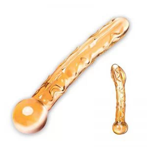 Gläs – Orange Tickler Glass dildo