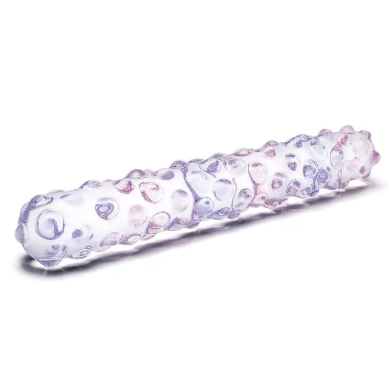 Glas - Purple Rose Nubby Dildo - Image 2