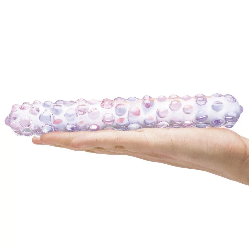 Glas - Purple Rose Nubby Dildo - Image 5