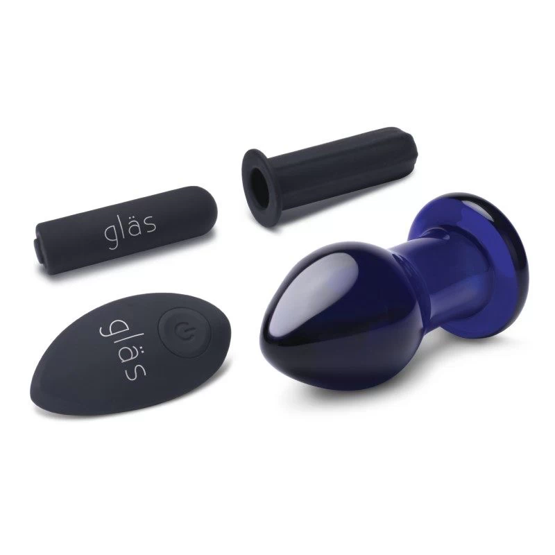 Glas - Rechargeable Remote Controlled Vibrating Butt Plug - Image 2