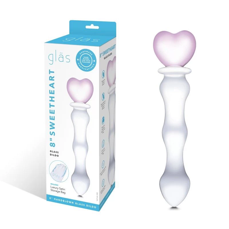 Glas - Sweetheart Glass Dildo - Image 2