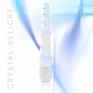 GLAZZZ GLASS DILDO CRYSTAL DELIGHT