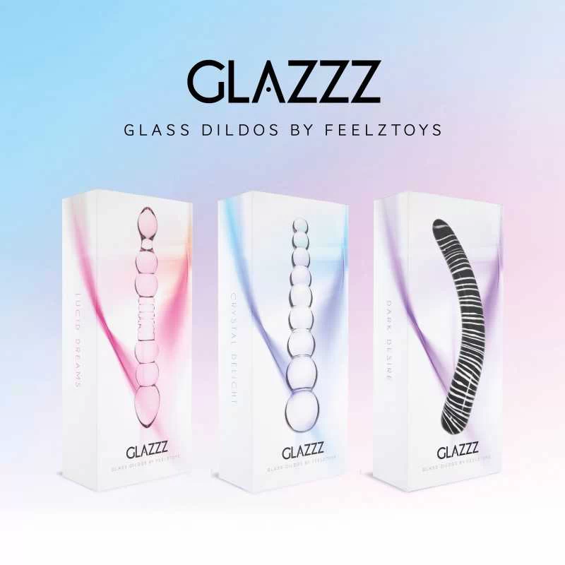 GLAZZZ GLASS DILDO CRYSTAL DELIGHT - Image 7