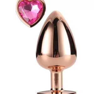 GLEAMING LOVE anaaltapp roosa südamega L