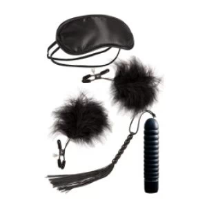 GP vibraatoriga musta värvi kinkekomplekt