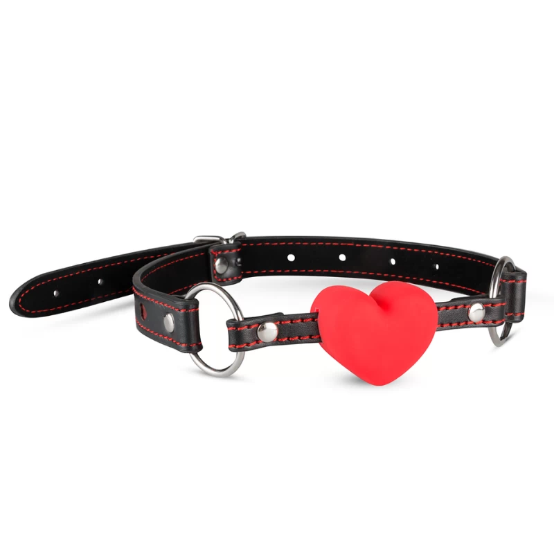 HEART BALL GAG SUUPALL