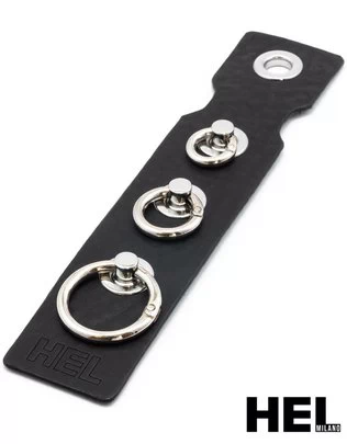 HEL Milano leather ring display