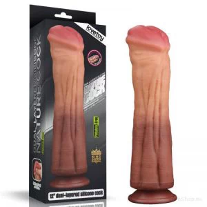 Hiiglaslik dildo Lovetoy Nature Cock 12″ (30 x 7.5cm)
