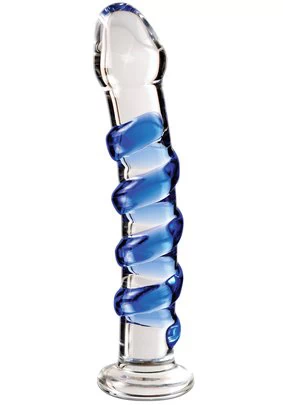Icicles No. 5 klaasist dildo