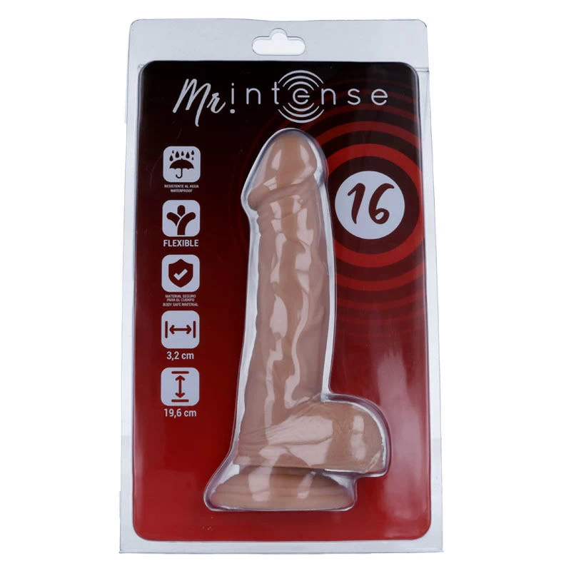 Iminapaga dildo Mr. Intense 16 (19.6×3.2cm)